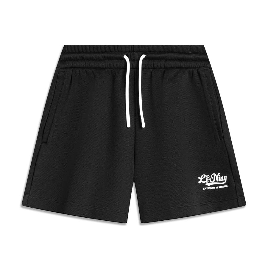 Li-Ning Li Ning Sports Life Collection Casual Shorts Women's Black