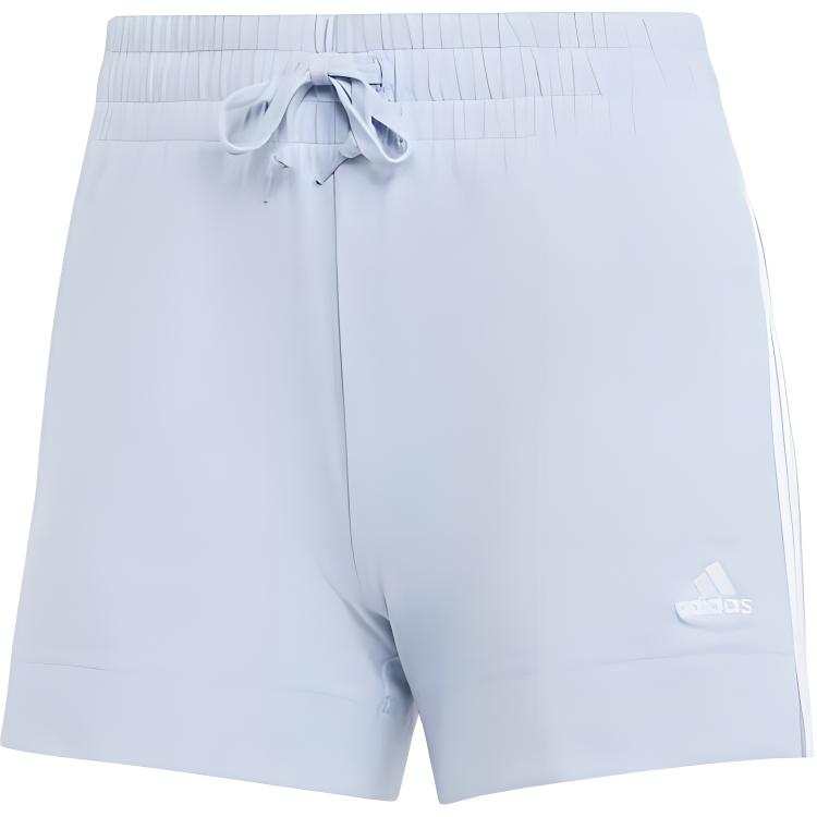 Adidas Adidas ESSENTIALS SLIM 3 STRIPES SHORTS Casual Shorts Women's Daybreak Blue