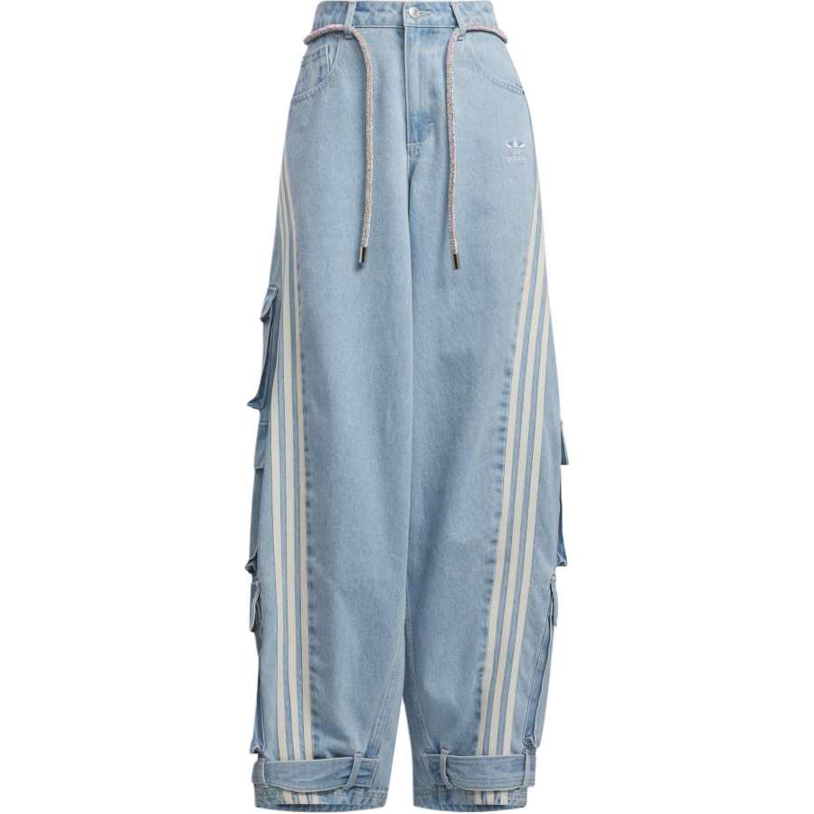 Adidas Originals ADILLENIUM DENIM Jeans Women's Clear Blue