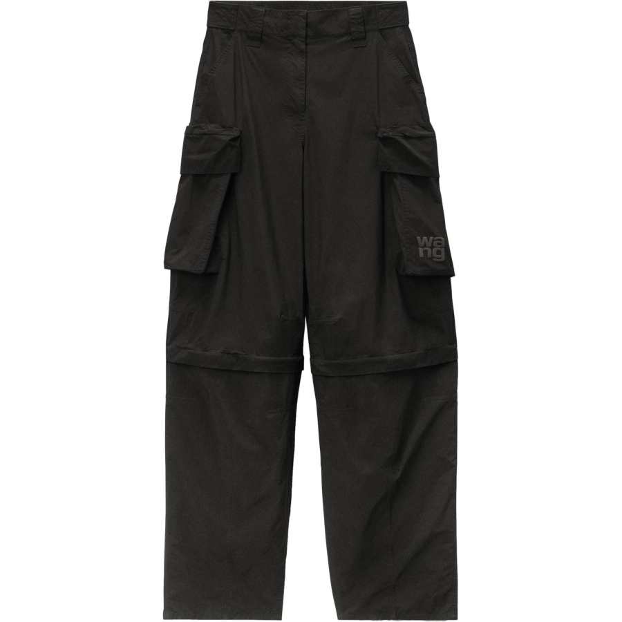 Alexander Wang panelled wide-leg cargo trousers