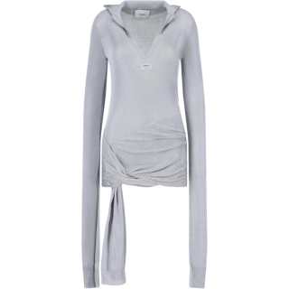 COPERNI Knotted Long sleeve Mini Dress