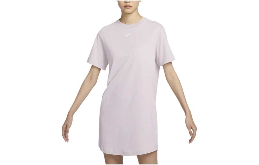 Nike Nike Sportswear Essentials Short Sleeved Dress Women's Pink