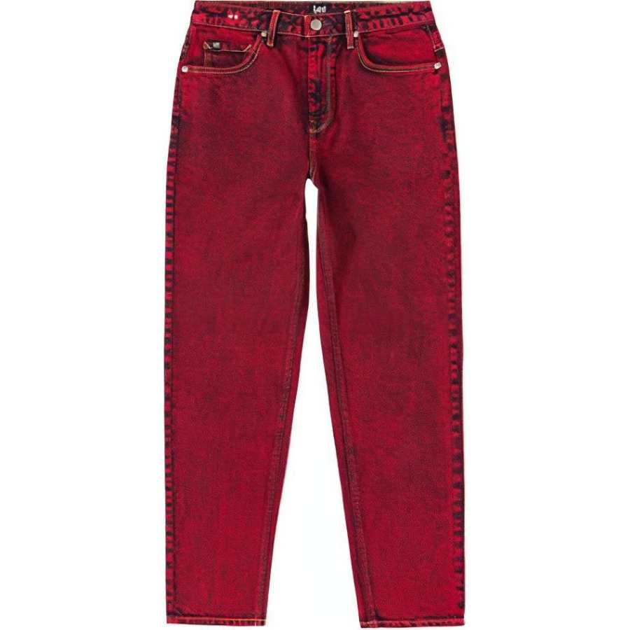 Lee x HONGMOGUI,LIANMINGKUAN Jeans Women's Burgundy