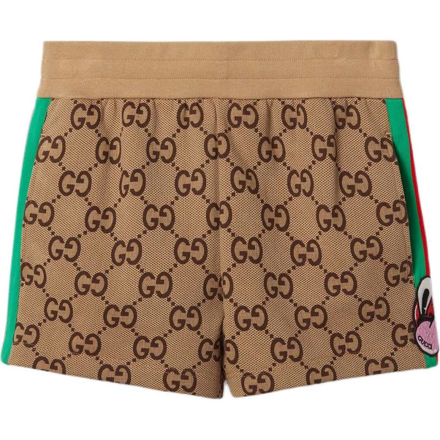 GUCCI Casual Shorts Women's Camel