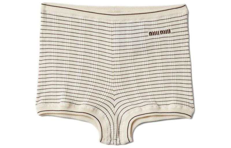 MIU MIU Casual Shorts Women's Ivory