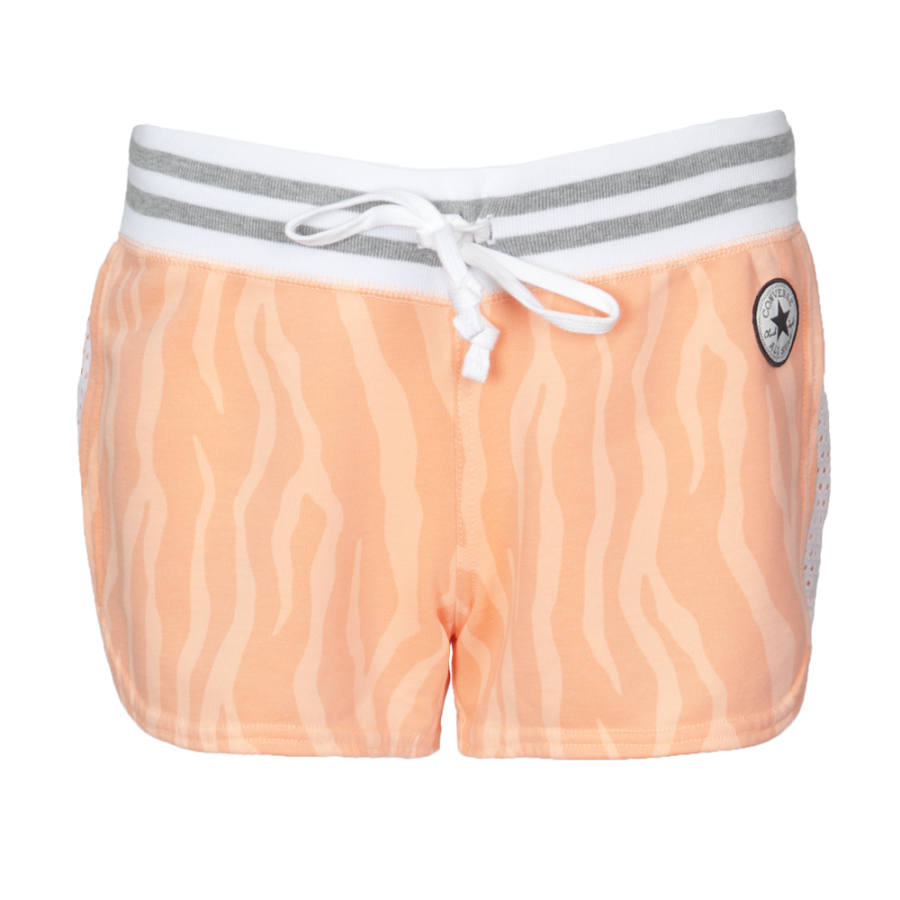 Converse Casual Shorts Women's Mixed Sunset Orange
