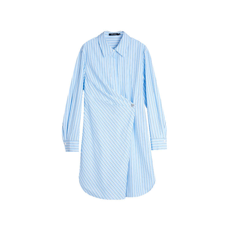 ELLE Long Sleeved Dress Women's Blue
