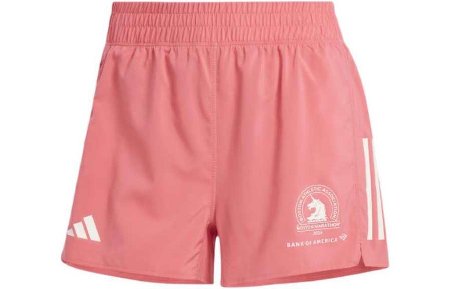 Adidas Adidas Boston Marathon® 2024 Own The Run Base Shorts Casual Shorts Women's Dark Red