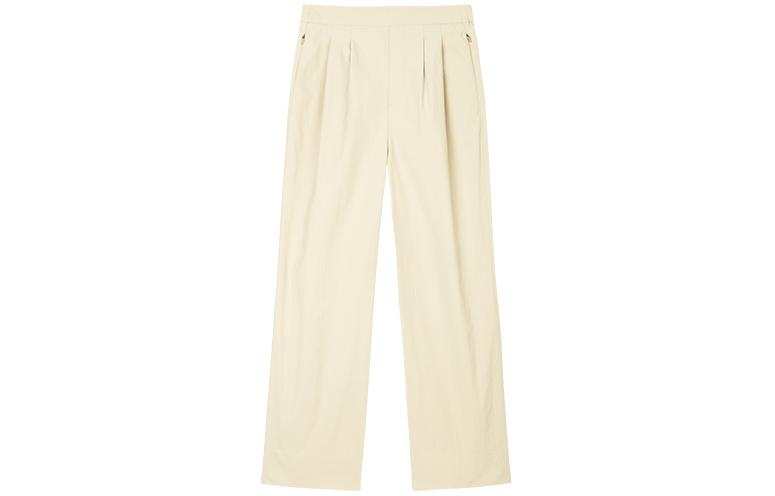 Anta Champion All Weather Collection Knitted Sweatpants Women's Plain Khaki