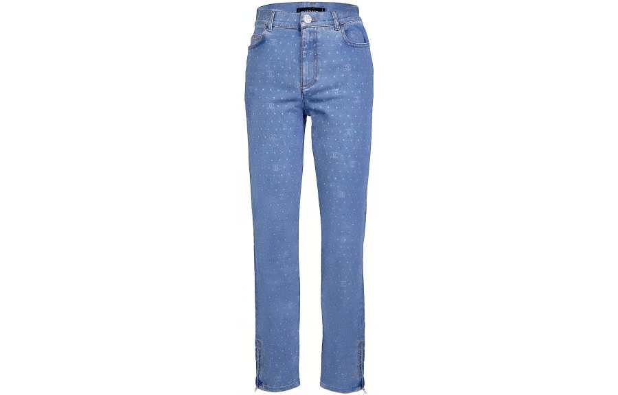 CHANEL SS23 Jeans Women's Light Denim Blue