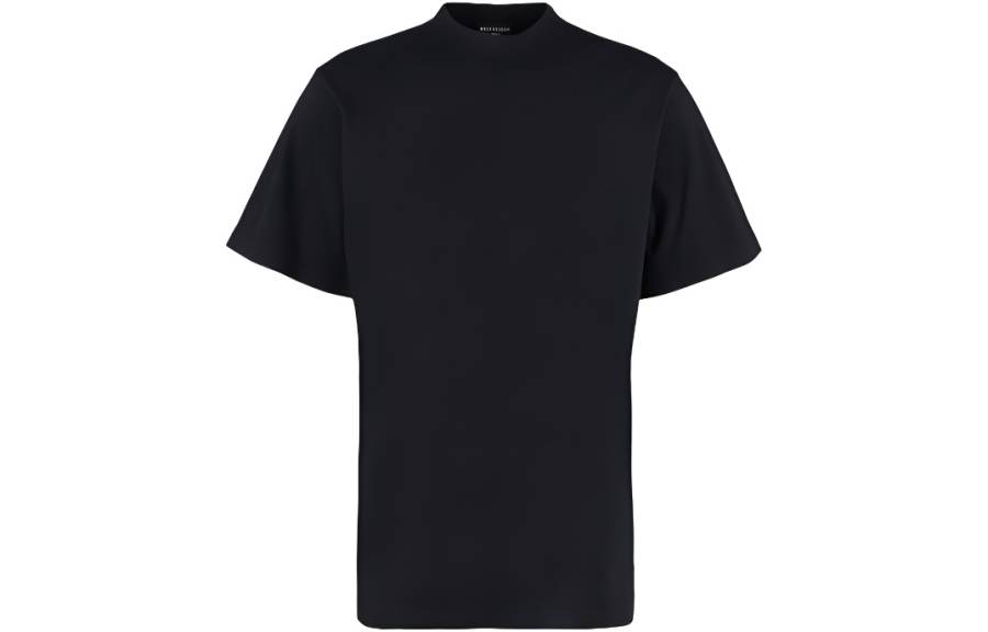 Balenciaga Back Hem Long Boxy Fit T Shirt
