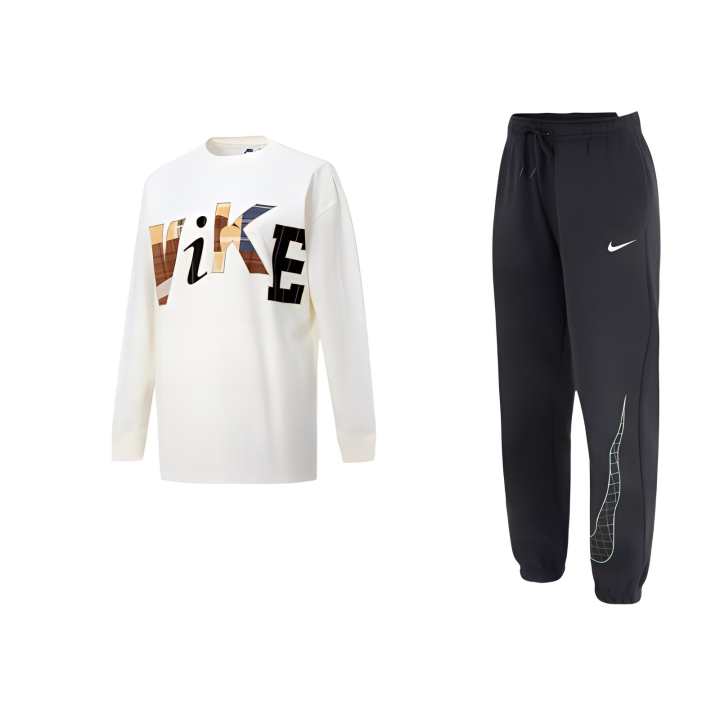 Nike Nike Sweatshirt Sets Women's Crew Neck Moderate Other