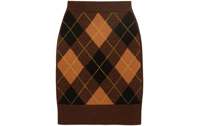 Burberry Casual Long Skirt Women's Multicolor