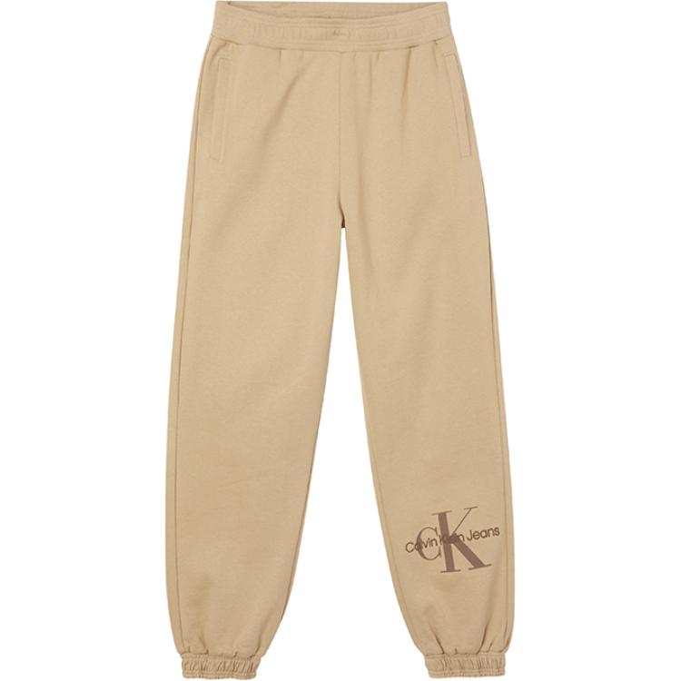 CALVIN KLEIN Knitted Sweatpants Women's Light Brown