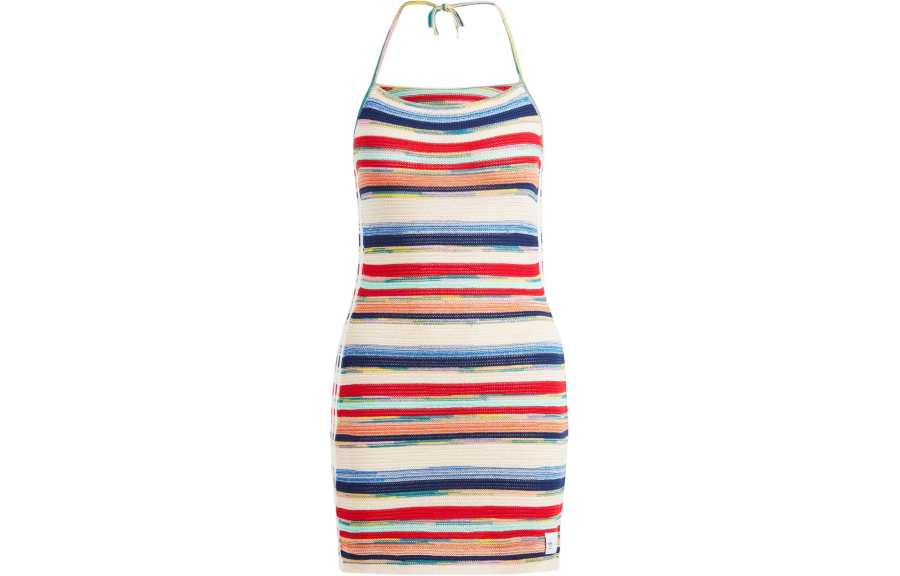 Adidas Originals Kseniaschnaider Knitted Dress Slip Dress Women's Multicolor