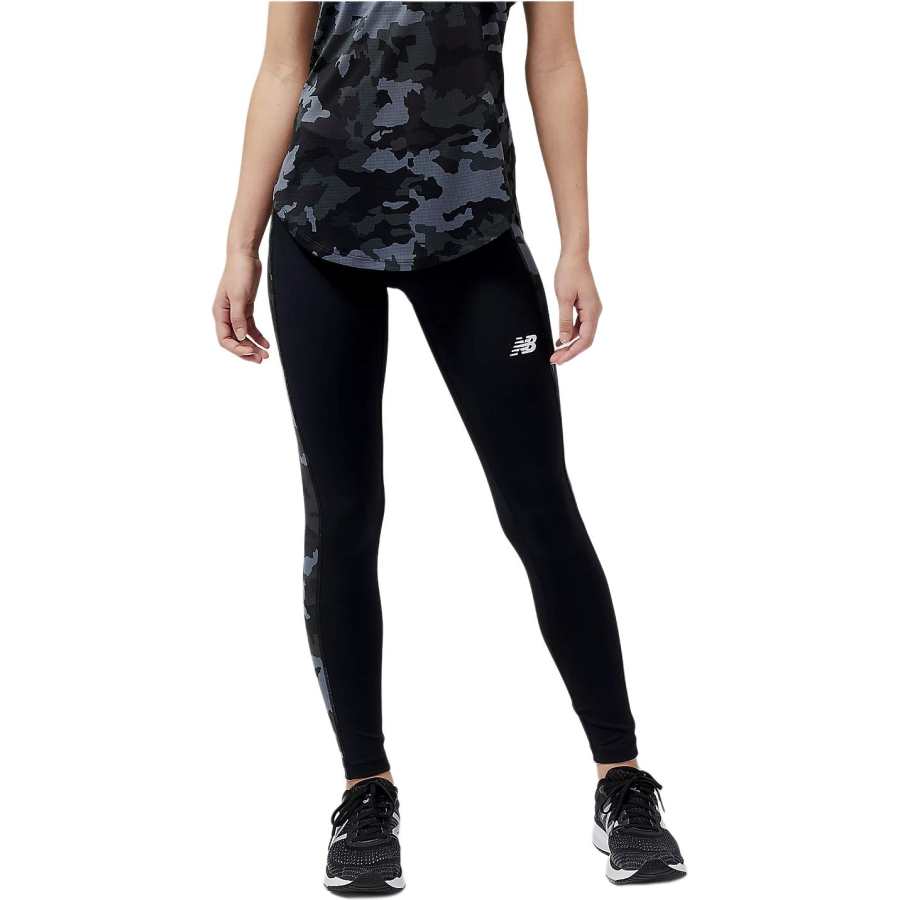 New Balance New Balance Reflective Print Accelerate Tight Leggings Women's Phantom Color
