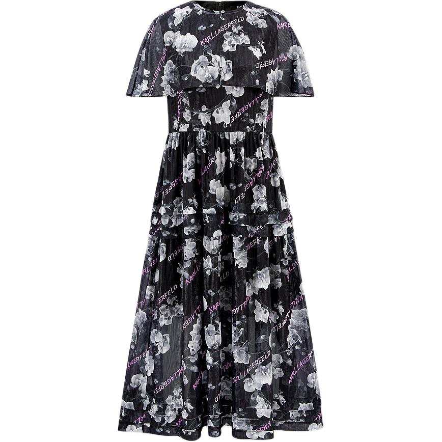 KARL LAGERFELD / Karl Lagerfeld Jeans Short Sleeved Dress Women's Black
