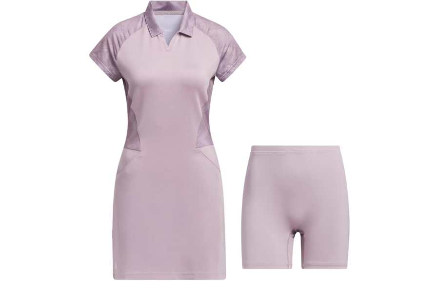Adidas Adidas Ultimate365 Short Sleeve Dress Short Sleeved Dress Women's Fuchsia