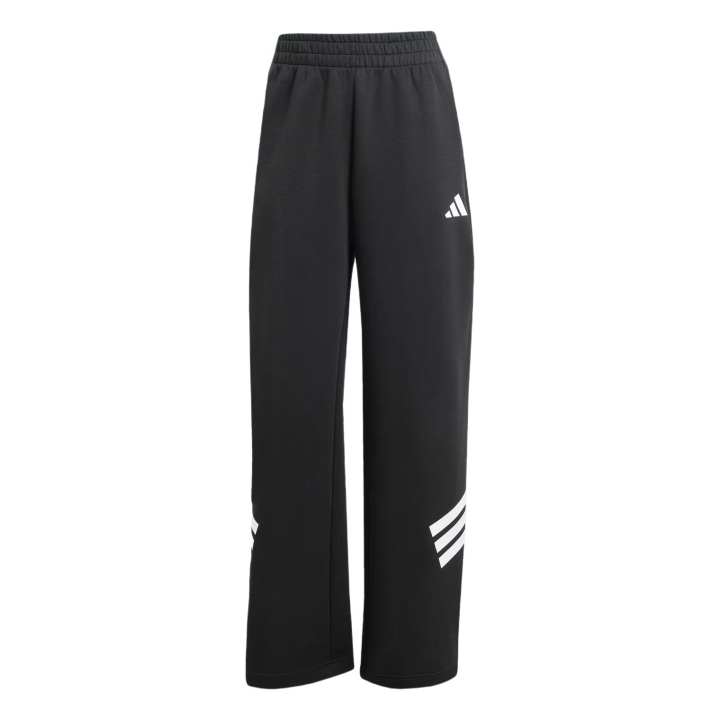 Adidas Adidas Women's Future Icons 3 Stripes Open Hem Tracksuit Bottoms Black