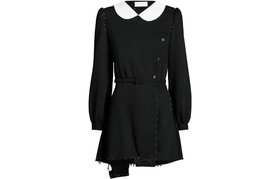 Maison Margiela Long Sleeved Belted Dress