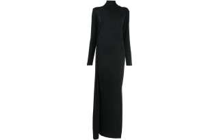 MM6 Maison Margiela Long Sleeved Dress Women's Black