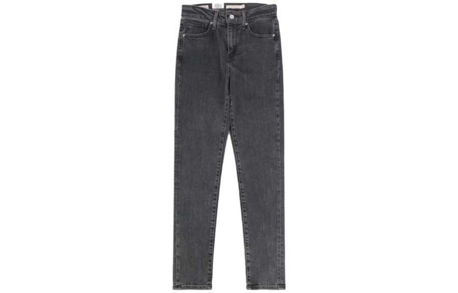 Levis Jeans Women's Dark Gray Moderate Slim Fit Pants