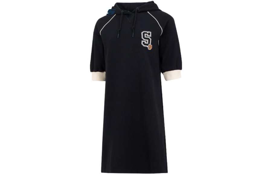 Skechers Short Sleeved Dress Women's Carbon Black