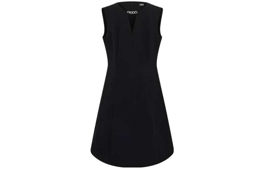 KARL LAGERFELD / Karl Lagerfeld Jeans Sleeveless Dress Women's Black