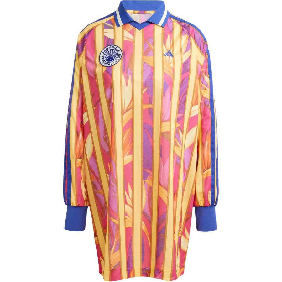 Adidas Adidas X Farm Premium Stripe tropical Print Dress