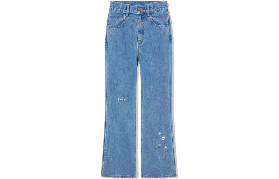 Li-Ning Li Ning Jeans Women's Light Denim Blue