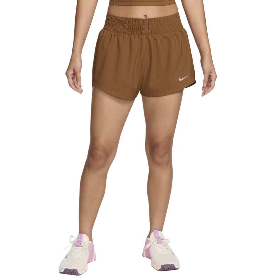 Nike Nike Dri Fit One Casual Shorts Women's Light UK Tan