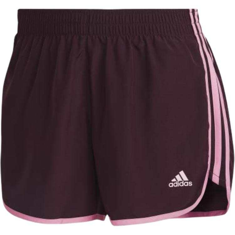 Adidas Adidas MARATHON 20 SHORTS Casual Shorts Women's Dark Shadow Chestnut/Bliss Pink