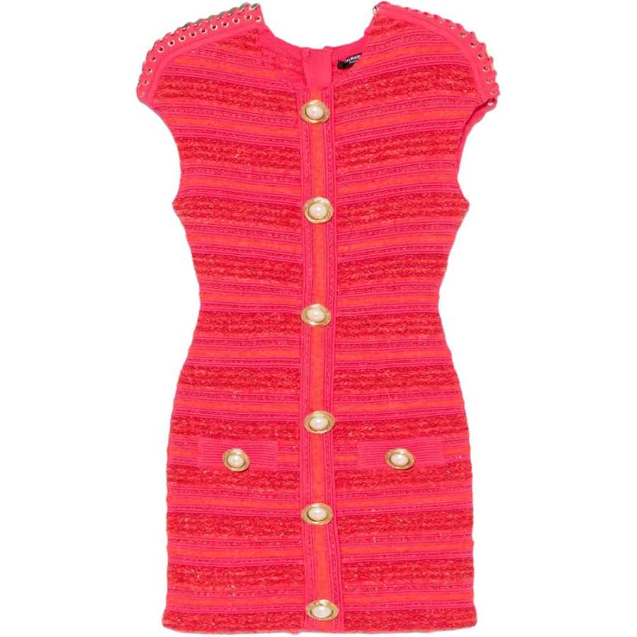 BALMAIN BALMAIN Tweed Mini Dress