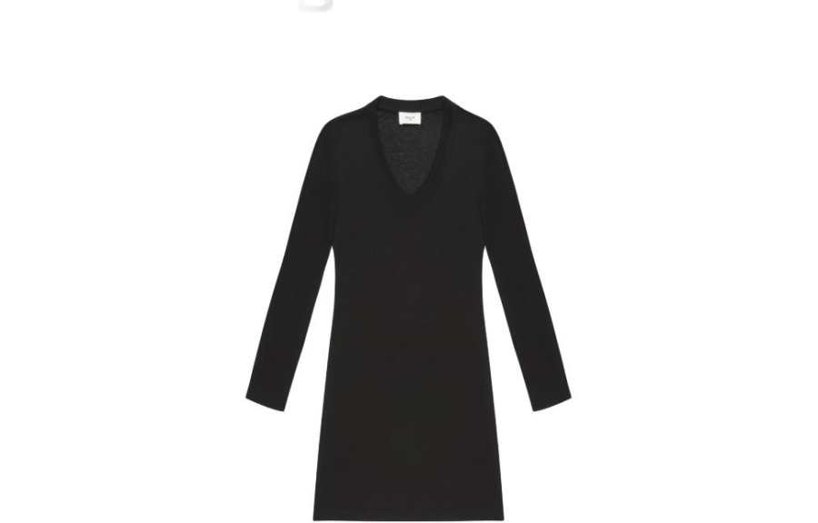 BALLY Long Sleeved Dress Women's Black