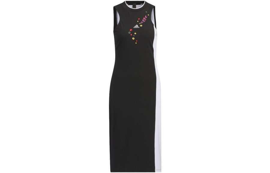 Adidas Adidas x SHUTING QIU Sleeveless Dress Women's Black White