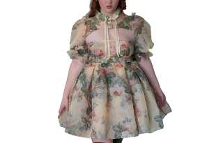 Selkie Short Sleeved Dress Women's Butter Rose