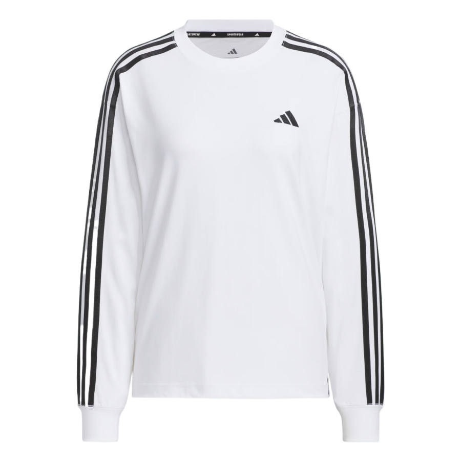 Adidas Adidas Drop Shoulder Sleeve T Shirt Women's White