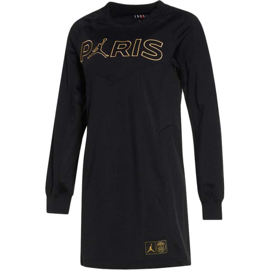 Jordan Jordan Long Sleeved Dress Women's Black
