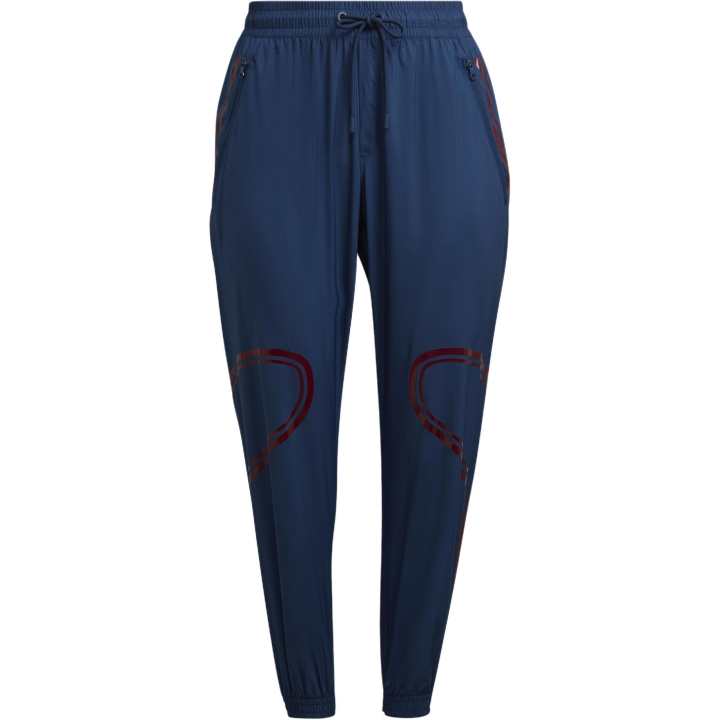 Adidas Adidas Stella Mccartney Knitted Sweatpants Women's Mysterious Blue Moderate Cuffed Pants
