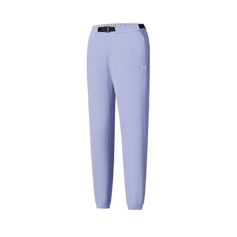 FILA AthleticsCYCLING SS25 Knitted Sweatpants Women's Galactic Light Purple PR