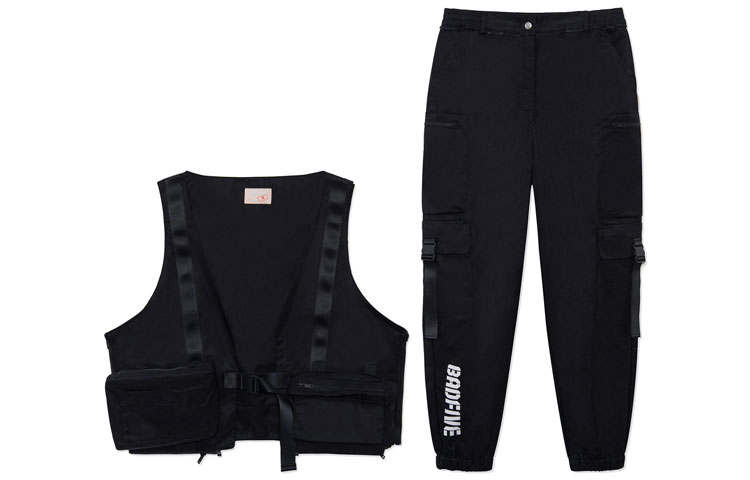 Li-Ning Li Ning Basketball Collection Casual Suit Women's Black