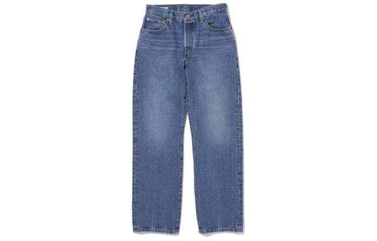 Levis Jeans Women's Medium Indigo Moderate Straight Fit Pants