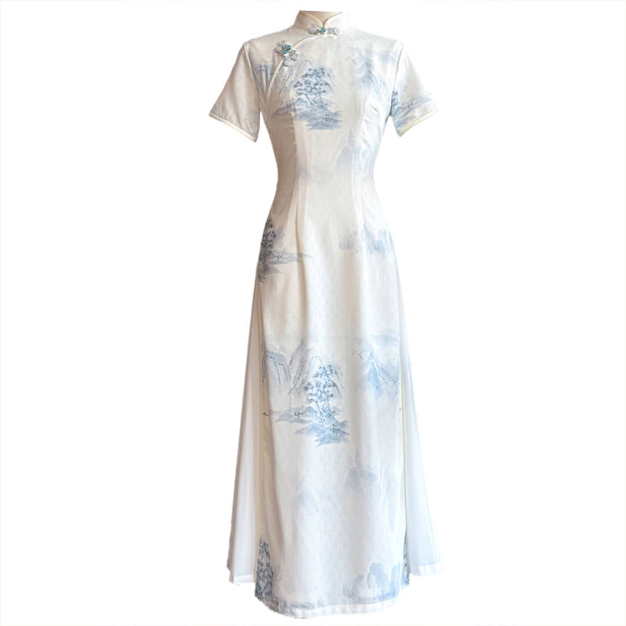 Aghr Short Sleeved Dress Women's Ecru