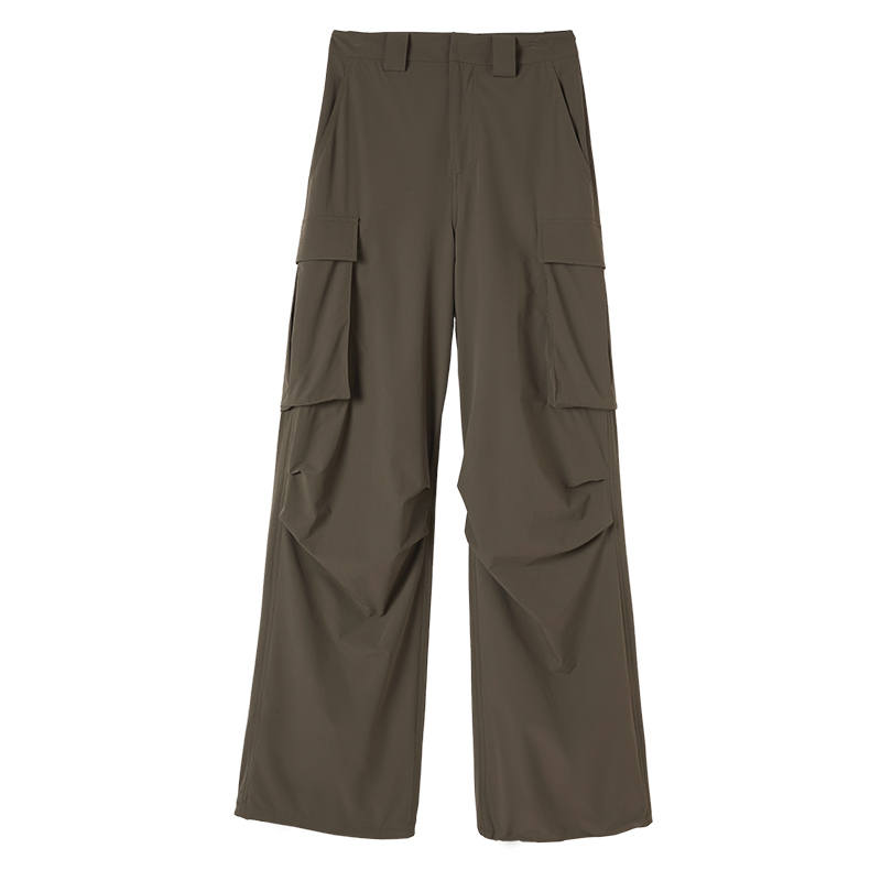 XIANGYING Cargo Pants Women's Green
