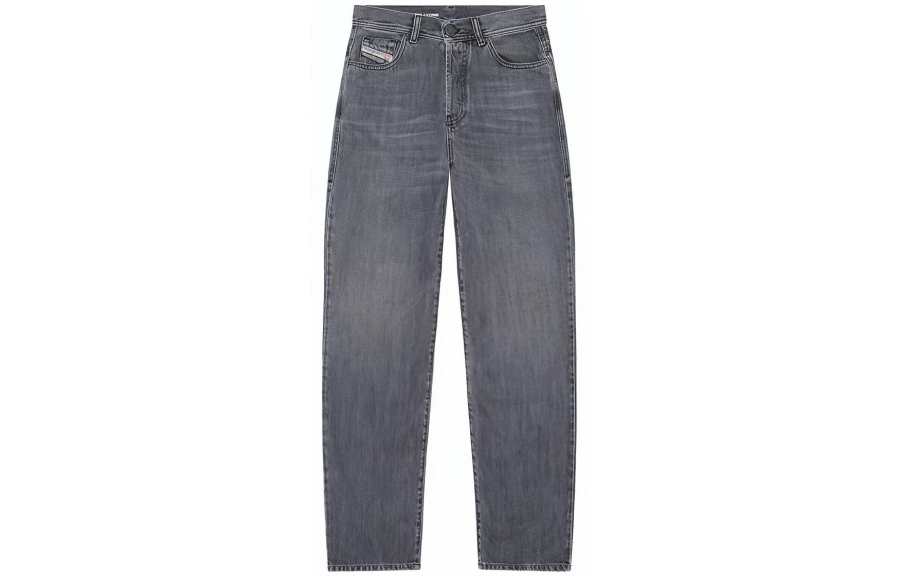 DIESEL Jeans Women's Dark Gray Moderate Straight Fit Pants