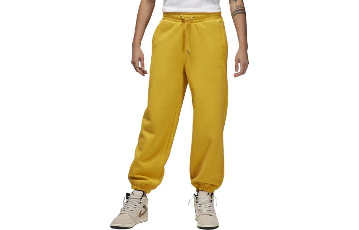 Jordan Jordan Flight Fleece Knitted Sweatpants Women's Yellow Ochre