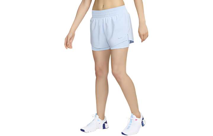Nike Nike Dri FIT One Casual Shorts Women's Light Blue