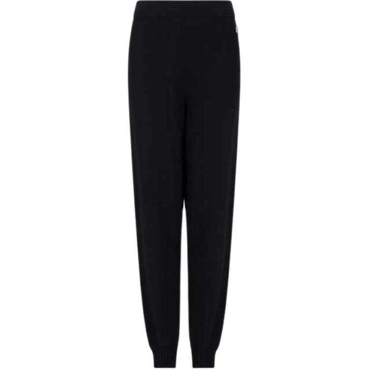 ARMANI EXCHANGE ARMANI EXCHANGEAE SS25 Knitted Sweatpants Women's Black