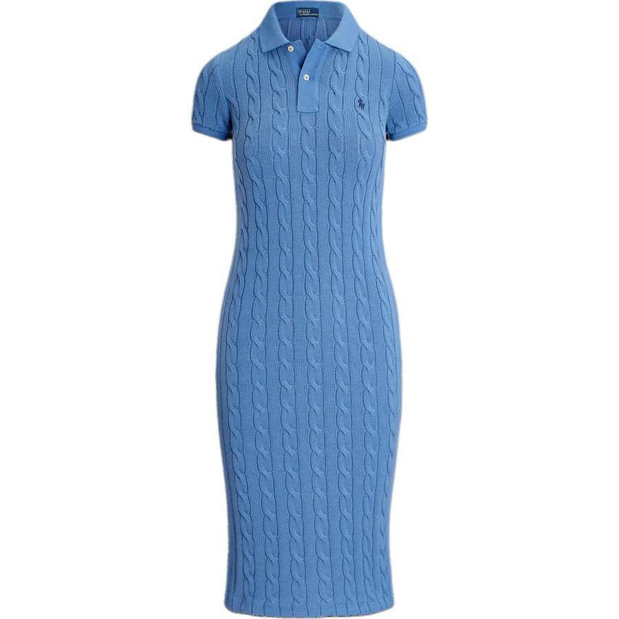 Polo Ralph Lauren Short Sleeved Dress Women's Blue