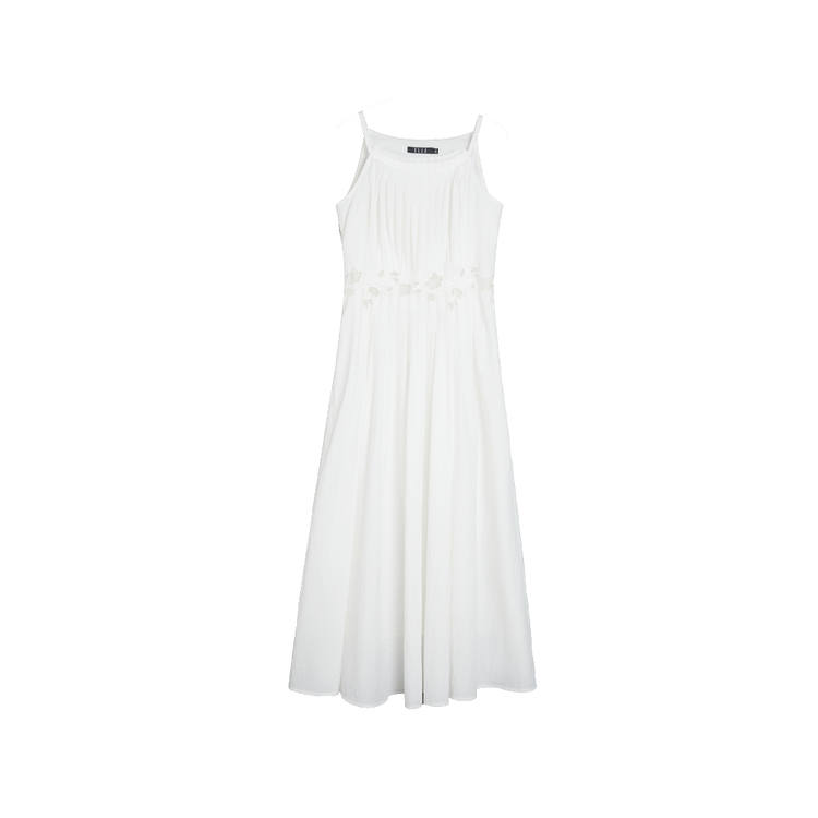 ELLE Slip Dresses Women's White